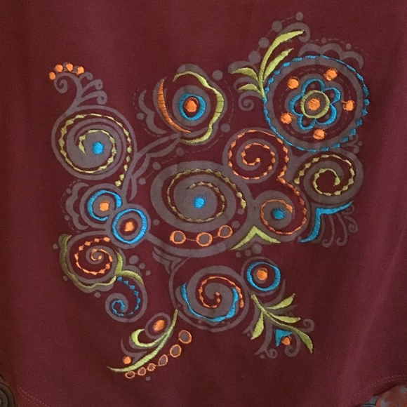 NWOT - Lunieva Nepalese top - Picture 5 of 7